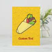 トルティーヤサンドイッチラップ 招待状 (スタンド正面)