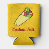 トルティーヤサンドイッチラップ 缶クーラー (正面)