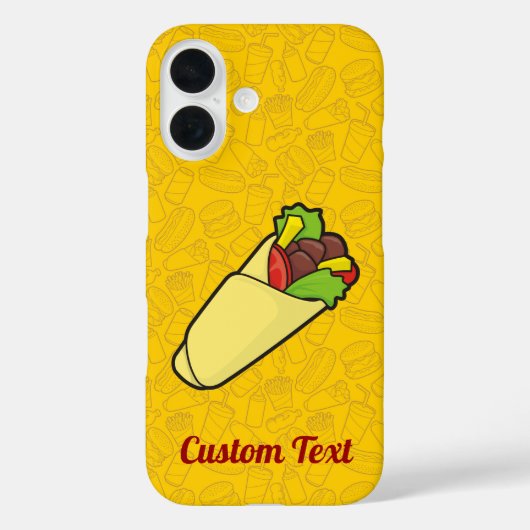 トルティーヤサンドイッチラップ Case-Mate iPhoneケース (裏面)