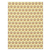 トルティーヤスープのボウルTex Mex食品チップアボカド テーブルクロス (正面)