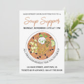 トルティーヤスープ調理外食コンペ夕食フード 招待状 (スタンド正面)