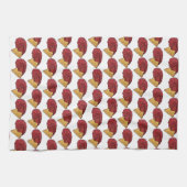 トルティーヤチップスとディップトマトサルサメキシコ料理 キッチンタオル (横)