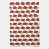 トルティーヤチップスとディップトマトサルサメキシコ料理 キッチンタオル (縦)