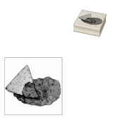 トルティーヤチップスとディップトマトサルサメキシコ料理 ラバースタンプ (押印)