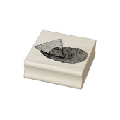 トルティーヤチップスとディップトマトサルサメキシコ料理 ラバースタンプ (スタンプ)