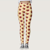 トルティーヤチップスとディップトマトサルサメキシコ料理 レギンス (正面)