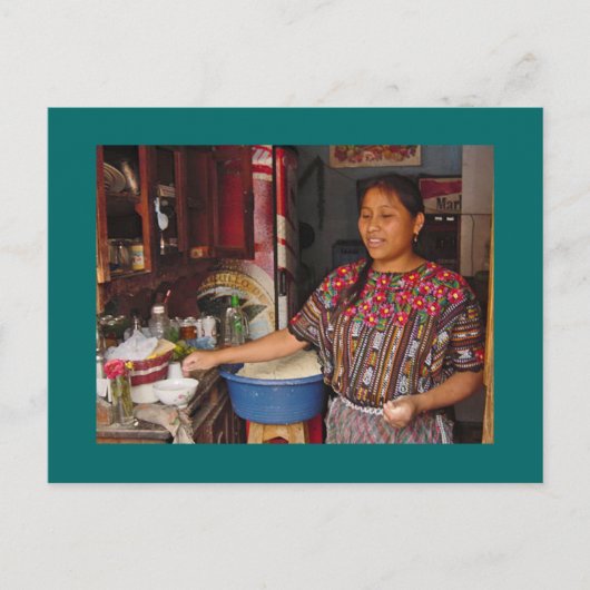 トルティーヤメーカー ポストカード (正面)