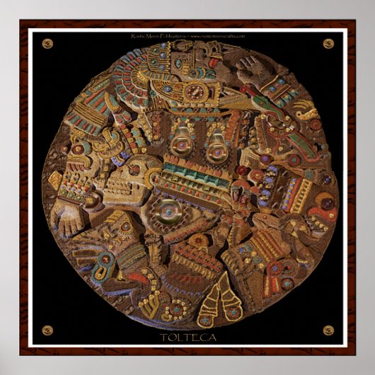 「トルテカ」アートプリント ポスター (正面)