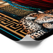 トルテック・ジャガー・ケツァル神官ツァンヤのポスター ポスター (角)