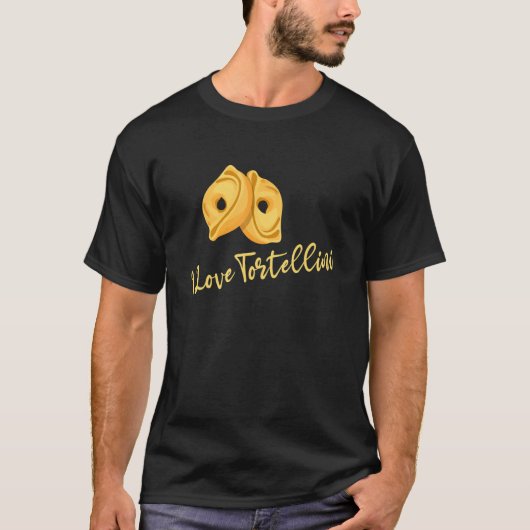 トルテリーニパスタメーカーグルメイタリアン食品 Tシャツ (正面)