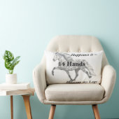 トルトのカリスマ的なアイスランドの馬 ランバークッション (椅子)