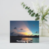 トルトゥゲロサンセット – ビューティフルコスタリカ ポストカード (スタンド正面)