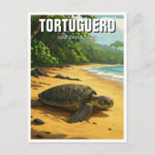 トルトゥゲロナショナルパークコスタリカ ポストカード (正面)