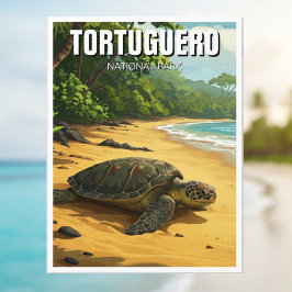 トルトゥゲロナショナルパークコスタリカ ポストカード