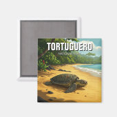 トルトゥゲロナショナルパークコスタリカ マグネット (正面/裏面)