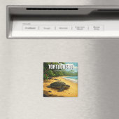 トルトゥゲロナショナルパークコスタリカ マグネット (インサイチュ (食洗機))