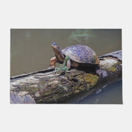 トルトゥゲロ島のリザードとリバー・タートルズ – コスタリカ ドアマット