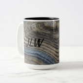 トルトースヘルナチュラル撮影イニシャル ツートーンマグカップ (正面左)