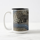 トルトースヘルナチュラル撮影イニシャル ツートーンマグカップ (左)