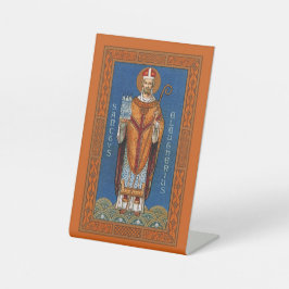 トルナイの聖エルーテリウス(DG 01) 台座サイン