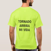 トルナドアリバMI VIDA Tシャツ (裏面)