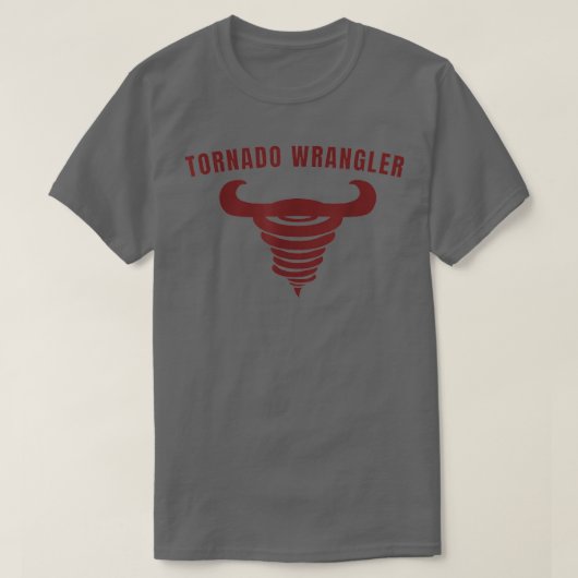トルナドウォラングラーおもしろいデザイン Tシャツ (デザイン正面)