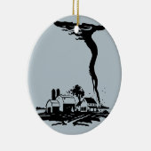 トルナドストームチェザーファームハウス セラミックオーナメント (右)