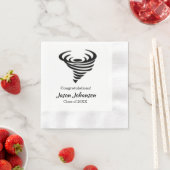 トルナドマスコットスクール卒業ナプキン懇親会 縁ありカクテルナプキン (インサイチュ)