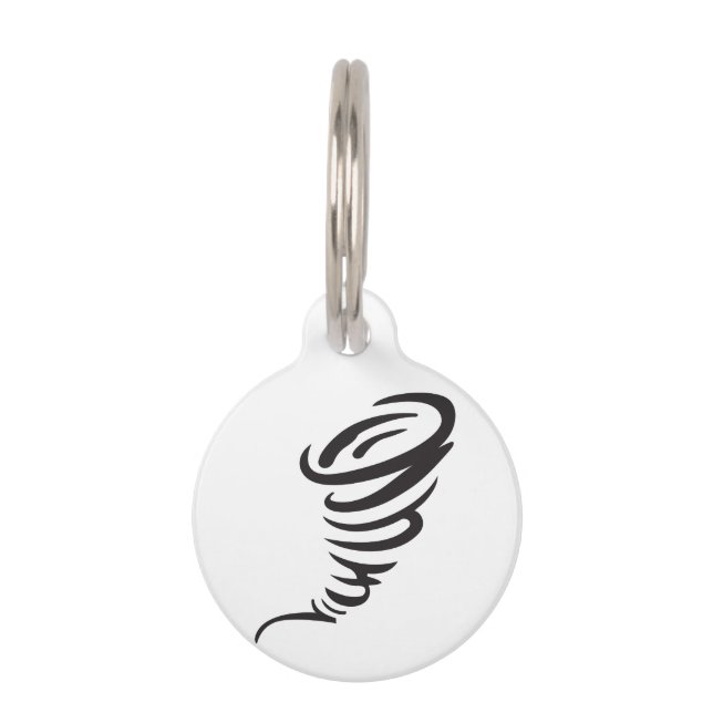 トルナド ペット　ネームタグ (正面)