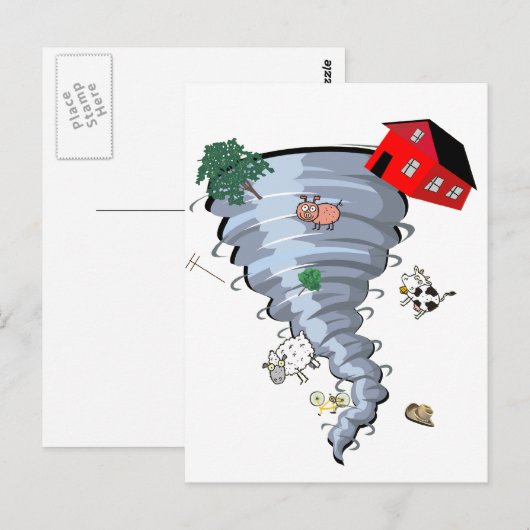 トルナド ポストカード (正面/裏面)