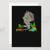 トルナ素晴らしド&ストームチェイザーズ 招待状 (正面/裏面)