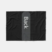 トルネドファイター – Esport Edition フリースブランケット (正面(横))