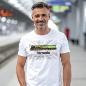 トルネドヴィンテージ蒸気列車英機関車 Tシャツ