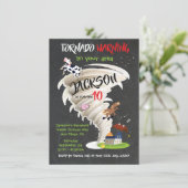 トルネド誕生日パーティーへの招待 招待状 (スタンド正面)