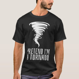 トルネードの仮装 – おもしろい仮装ハロウィーン Tシャツ