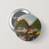 トルネードジェットコースター-コニーアイランドNY /Theは振れます 缶バッジ (正面&裏面)