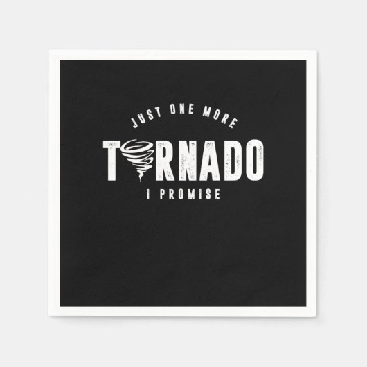 トルネードストームチェザーハリケーンギフトをもう1つ スタンダードカクテルナプキン (正面)