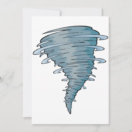 トルネード招待状 招待状 (正面)