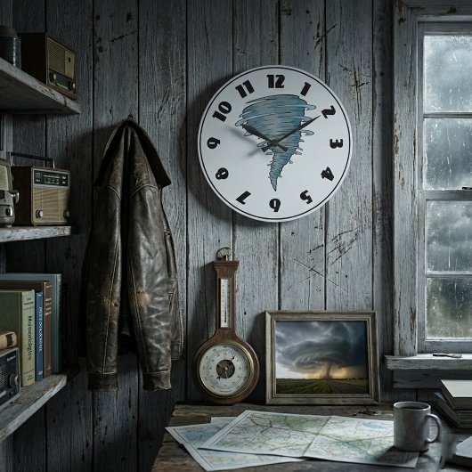 トルネード時計 ラージ壁時計