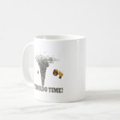 トルネード時間 コーヒーマグカップ (正面左)