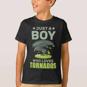 トルネード気象学者気象監視員 Tシャツ