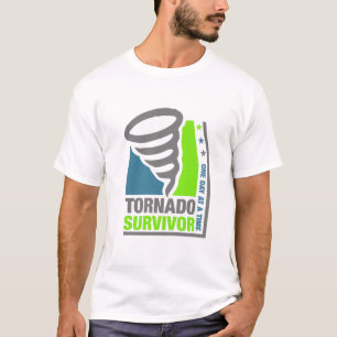 トルネード生存者-それに1日を一度に取ります Tシャツ
