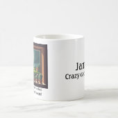 トルネード窓敷居サボテンのマグ コーヒーマグカップ (中央)