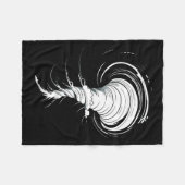 トルネード衣装ツイスターストームハロウィンキッズボーイズ フリースブランケット (正面(横))