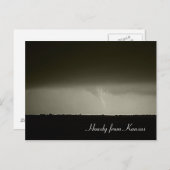 トルネード郵便はがき ポストカード (正面/裏面)