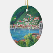 トルノの湖Comoのオーナメント セラミックオーナメント (右)