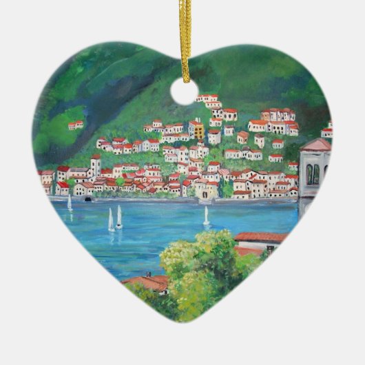トルノ、イタリアのオーナメント セラミックオーナメント (正面)