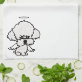 トルハペットエンジェル キッチンタオル (折り畳み)