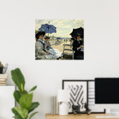 トルビルビーチ ポスター (ホームオフィス)