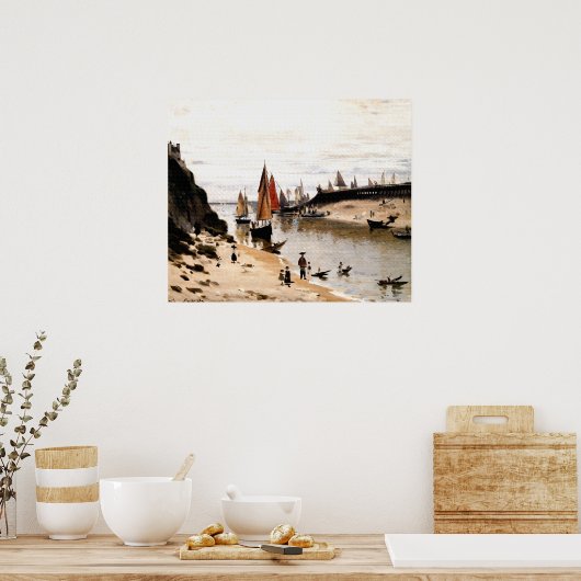 トルビル防波堤 ポスター (キッチン)